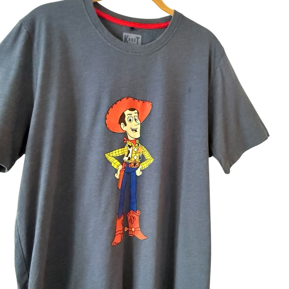 Disney Toy Story Woody TShirt in Navy Size Large Cotton Blend